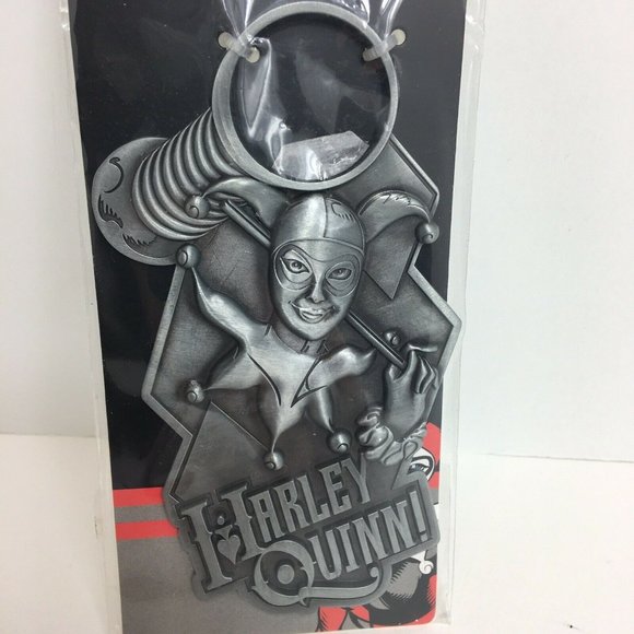 Harley Quinn Metal Bottle Opener DC Comics Batman 5" Villains Superhero Icup New - Picture 11 of 11